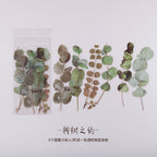 CouldNook Botanical PET Stickers - Dried Flower Look And Transparent Surrounds