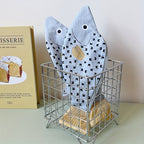 CouldNook Fish Canvas Pencil Pouch - Printed Scales And Fishbone Lining