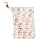 CouldNook Drawstring Soap Bag - Open Mesh and Hanging Cord Detail