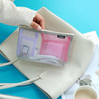 CouldNook Mesh Organizer Pouch - Contrasting Pockets And Zip Closure