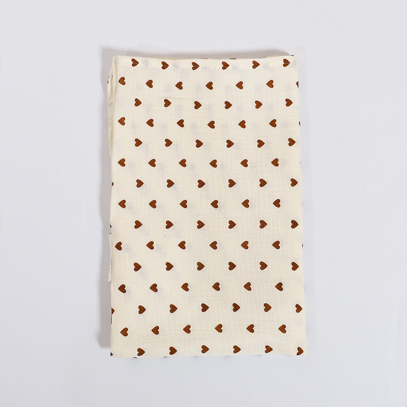 CouldNook Crepe Nursing Cover - Snap Tabs And Draped Panel