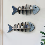 CouldNook Fish Shaped Wall Shelf - Three Display Formats