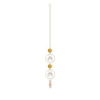 CouldNook Crystal Ring Suncatcher - Geometric Window Hanging Drops