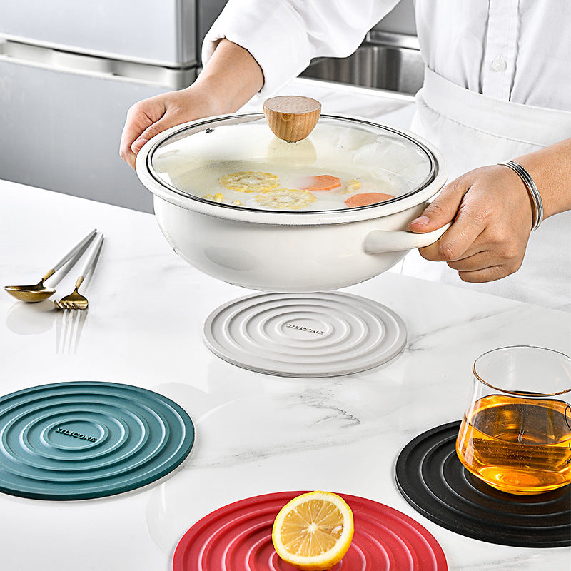 CouldNook Trivet Collection - Raised Rings and Floral Pattern Choices