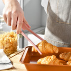 CouldNook Food Tongs - Curved Arms and Ridged Grip Sections