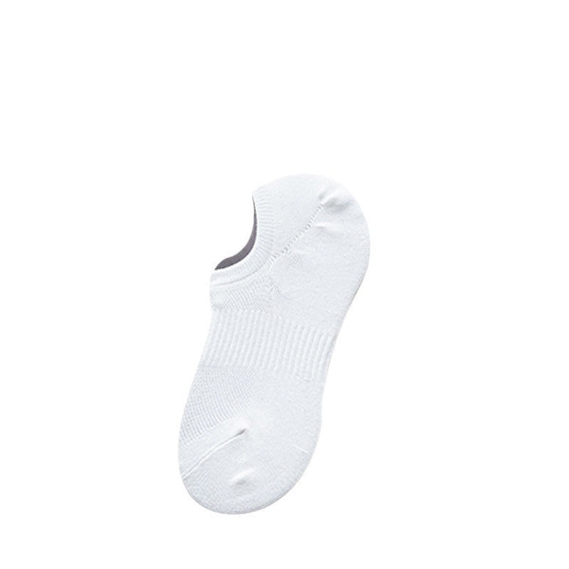 CouldNook Men Shell Texture No Show Socks - Footwear Helper