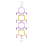 CouldNook Hanging Hat Organizer - Linked Rings And Rotating Hook