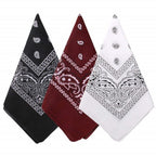 CouldNook Paisley Bandana - Square Shape And Ornamental Border