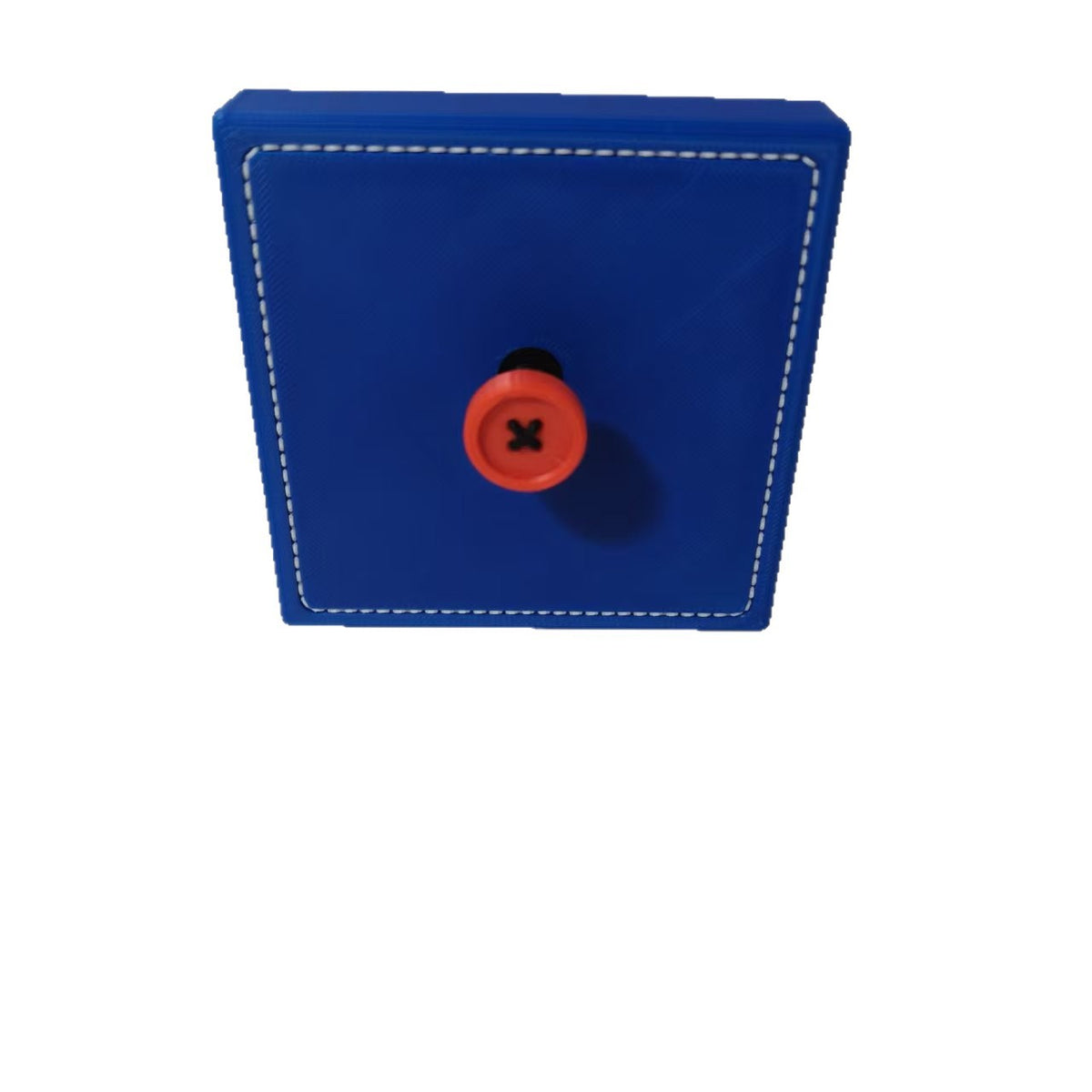 CouldNook Decorative Switch Cover - Button Motifs And Stitch-Effect Border