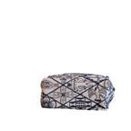 CouldNook Embroidered Tissue Box Cover - Patterned Panels And Zip Access