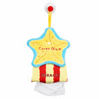 CouldNook Sea Creature Hanging Tissue Holder - Plush Topper and Striped Body
