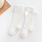 CouldNook Soft Toddler Bow Knee Socks - Everyday Footwear Accent