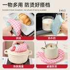 CouldNook Cat Pot Holder - Shaped Ears And Split Hand Pockets