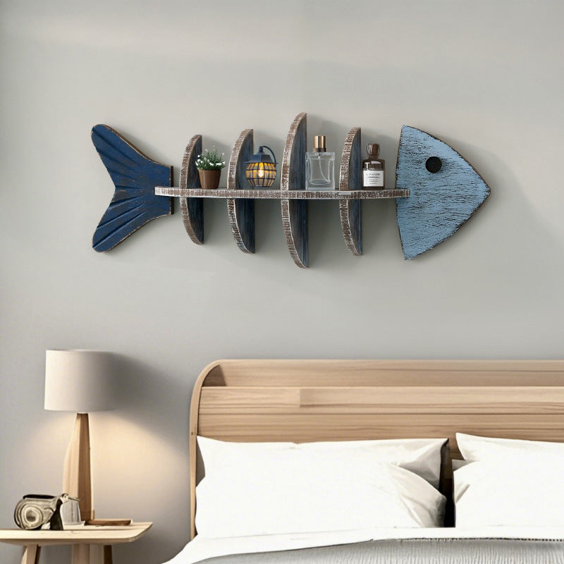 CouldNook Fish Shaped Wall Shelf - Three Display Formats