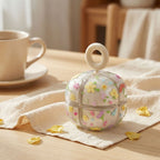CouldNook Eight Compartment Pill Organizer - Ring Handle And Floral Option