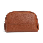 CouldNook Pebbled Coin Pouch - Curved Zipper And Front Seam