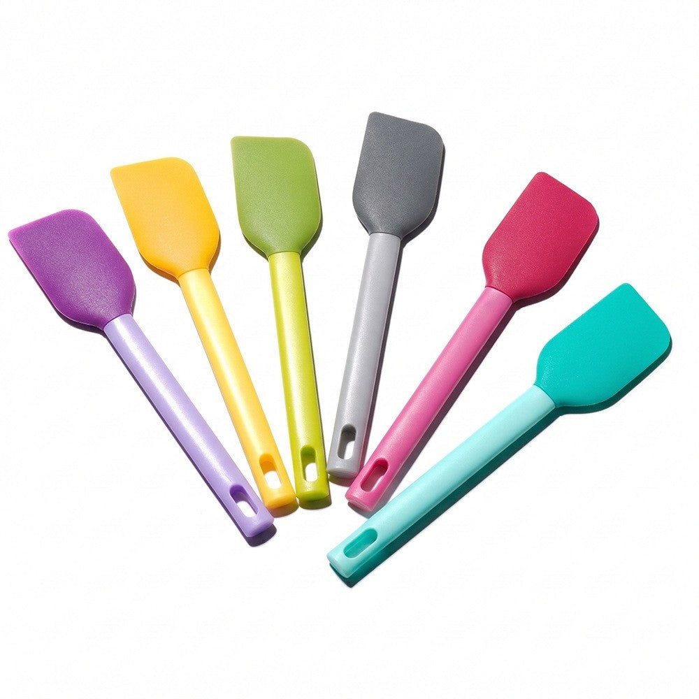 CouldNook Baking Spatula - Broad Head and Contrasting Handle Colors