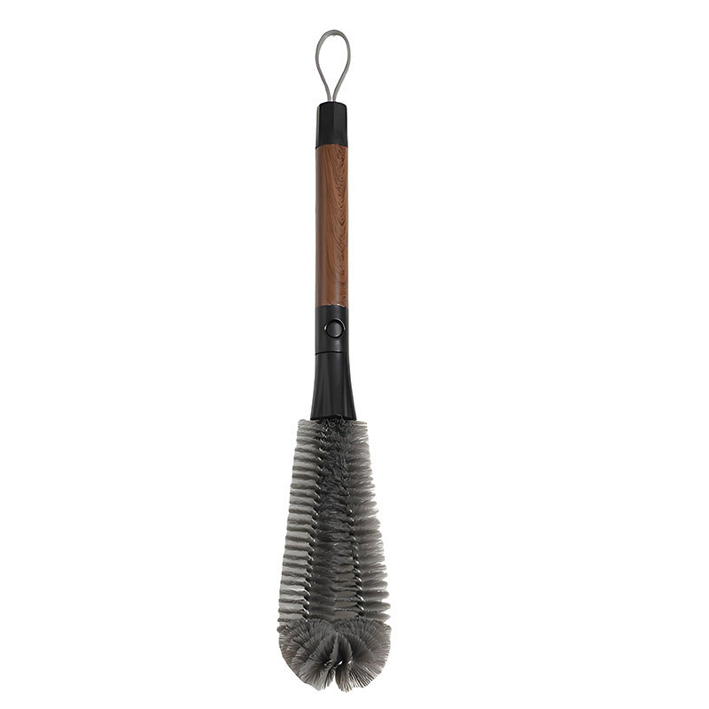 CouldNook Cup Brush - Woodgrain Handle And Detachable Slim Brush