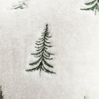 CouldNook Embroidered Winter Cushion Cover - Plush Texture And Seasonal Motifs