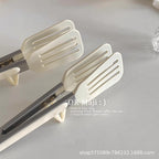 CouldNook Steak Tongs - Slotted Heads and Folded Side Rests