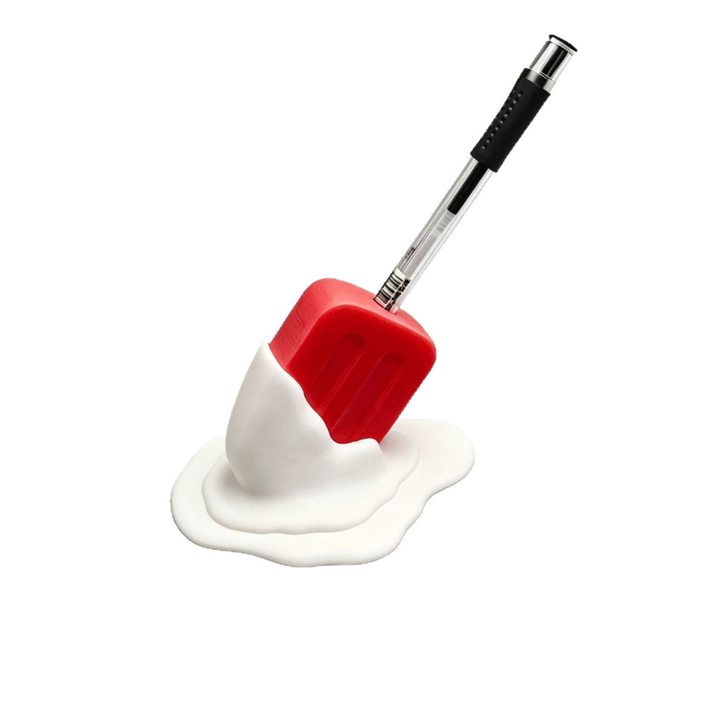 CouldNook Ice Pop Pen Holder - Tilted Shape And Puddle Base