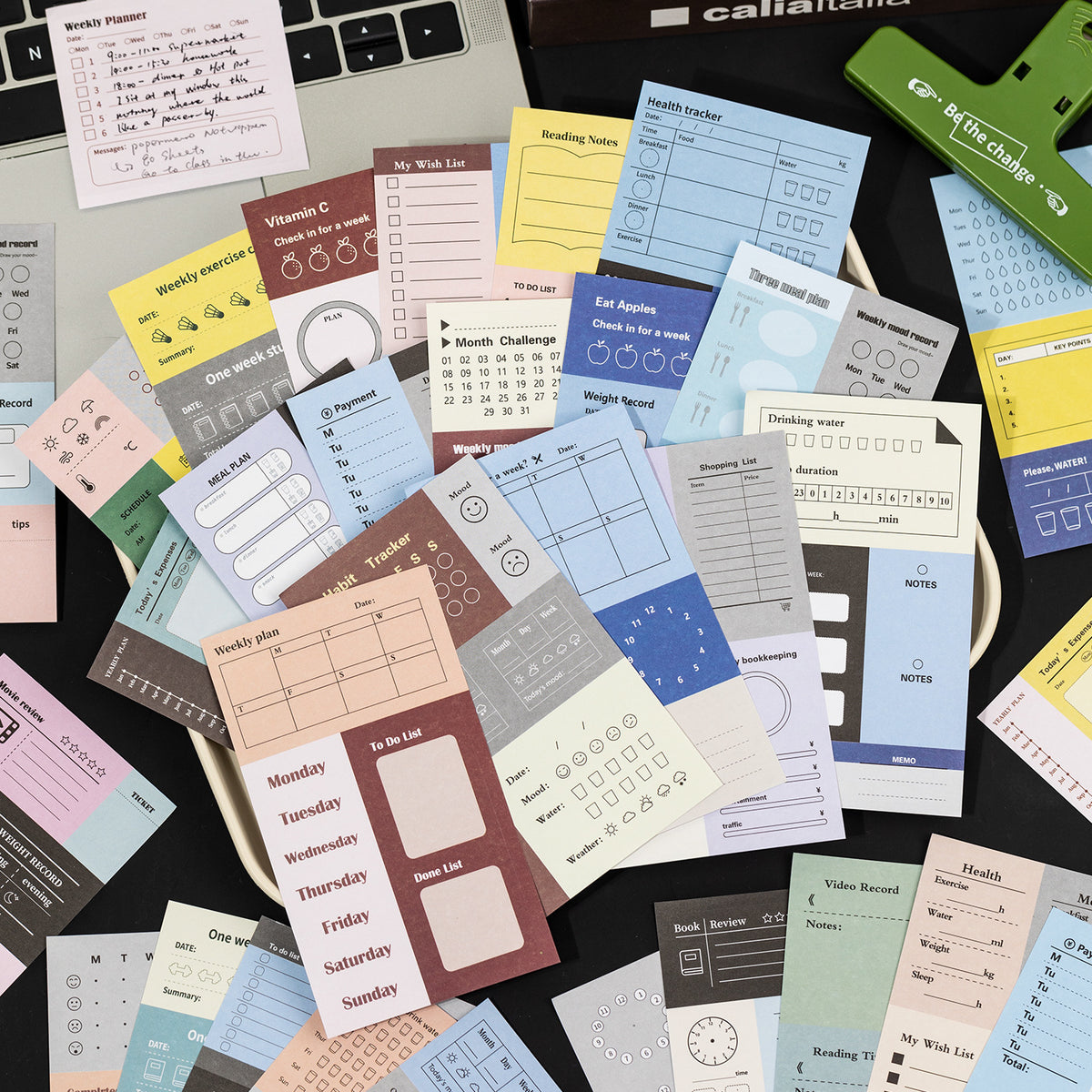 CouldNook Writable Sticker Book - Planning Labels And Decorative Paper Shapes