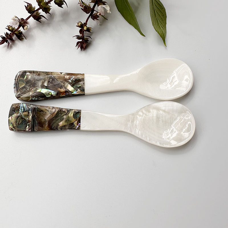 CouldNook Shell Seasoning Spoon - Sculpted Small Scale Design