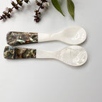 CouldNook Shell Seasoning Spoon - Sculpted Small Scale Design