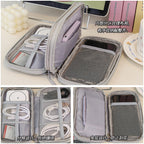 CouldNook Travel Organizer Bag - Divided Interiors And Zippered Compartments