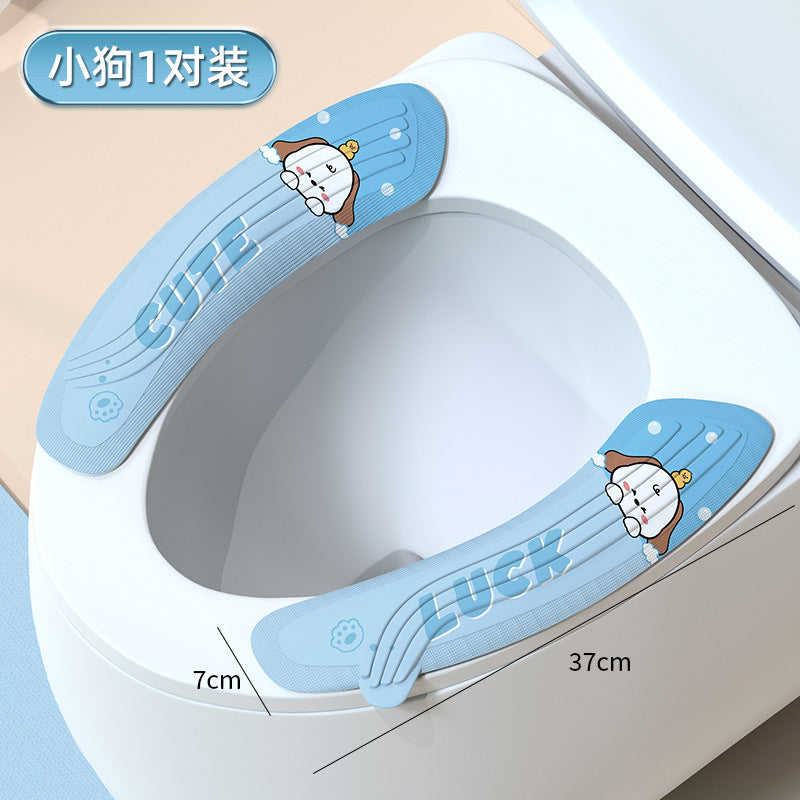 创意卡通马桶垫四季通用儿童马桶坐垫防水可爱粘贴式马桶圈坐便垫