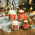 CouldNook Christmas Jar Candle - Festive Tree Label and Screw Lid