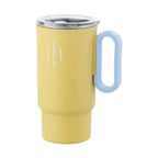 CouldNook Handled Coffee Cup - Bright Colors and Contrasting Rectangular Handle