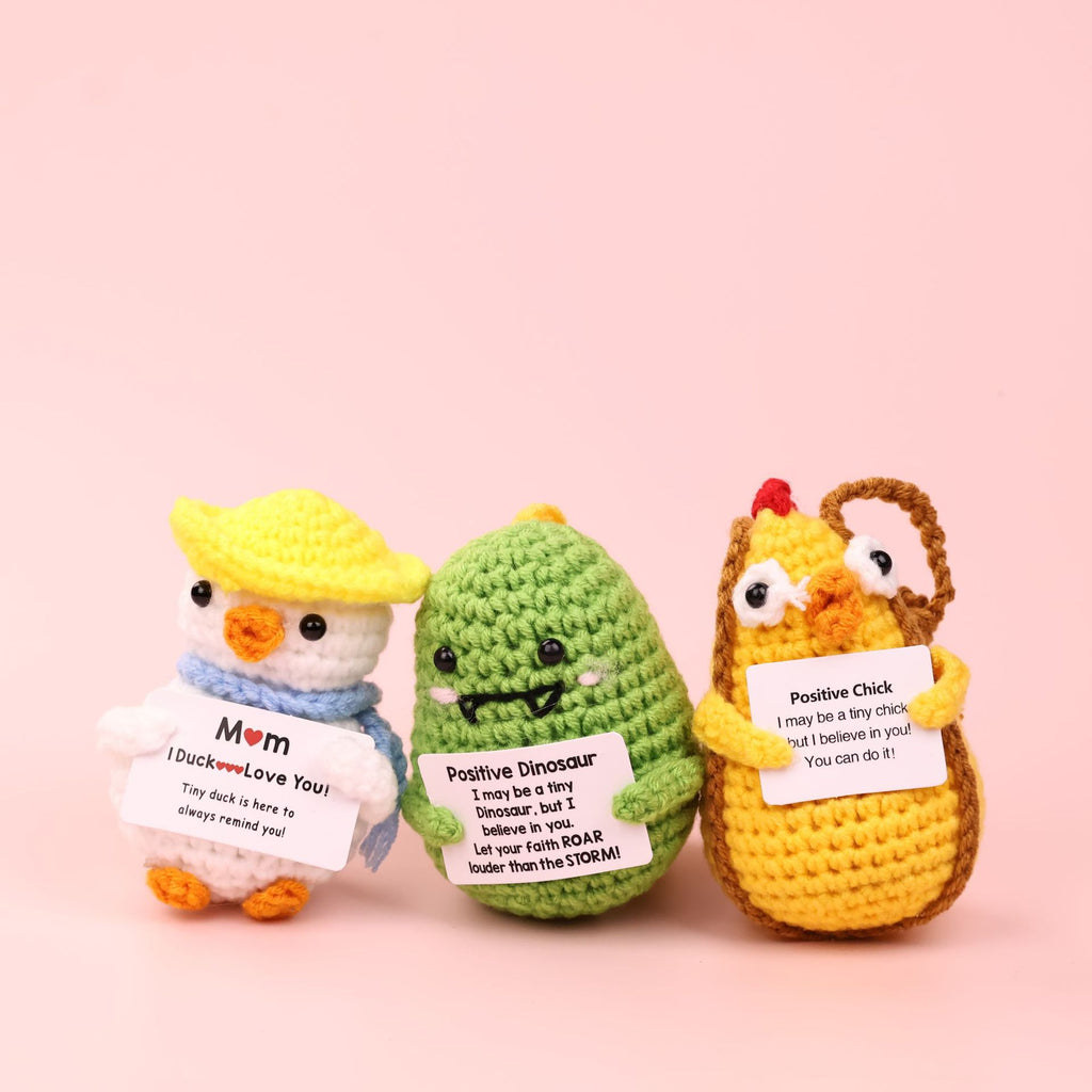 CouldNook Crocheted Character Doll - Small Animal And Fruit-Inspired Figures