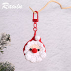 CouldNook Crochet Christmas Charm - Textured Shapes And Hanging Attachments