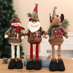 CouldNook Extendable Christmas Figure - Long Legs and Winter Outfits