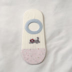 CouldNook Cat Motif No Show Socks - Casual Shoe Accent