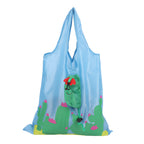 CouldNook Foldable Shopping Bag - Printed Tote And Character Storage Pouch