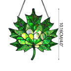 CouldNook Maple Leaf Window Suncatcher - Hanging Home Decor (小胡0611-8AC7HBW121)-ok