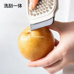 CouldNook Vegetable Brush - Two Textures and Built-In Scraping Edge