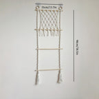 CouldNook Macrame Storage Hammock - Wall Organizer Decor