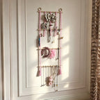 CouldNook Macrame Storage Hammock - Wall Organizer Decor