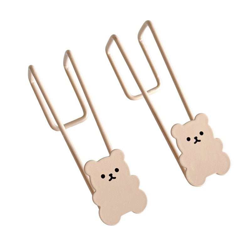 CouldNook Animal Over-Door Hook - Wire Frame and Character Front