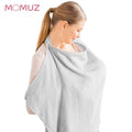 CouldNook Cotton Nursing Cover - Textured Fabric And Adjustable Neck Strap