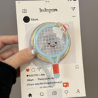 CouldNook Sports Magnetic Phone Stand - Smiling Ball And Racket Designs
