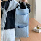 CouldNook Star Hanging Organizer - Two Fabric Pockets And Top Strap