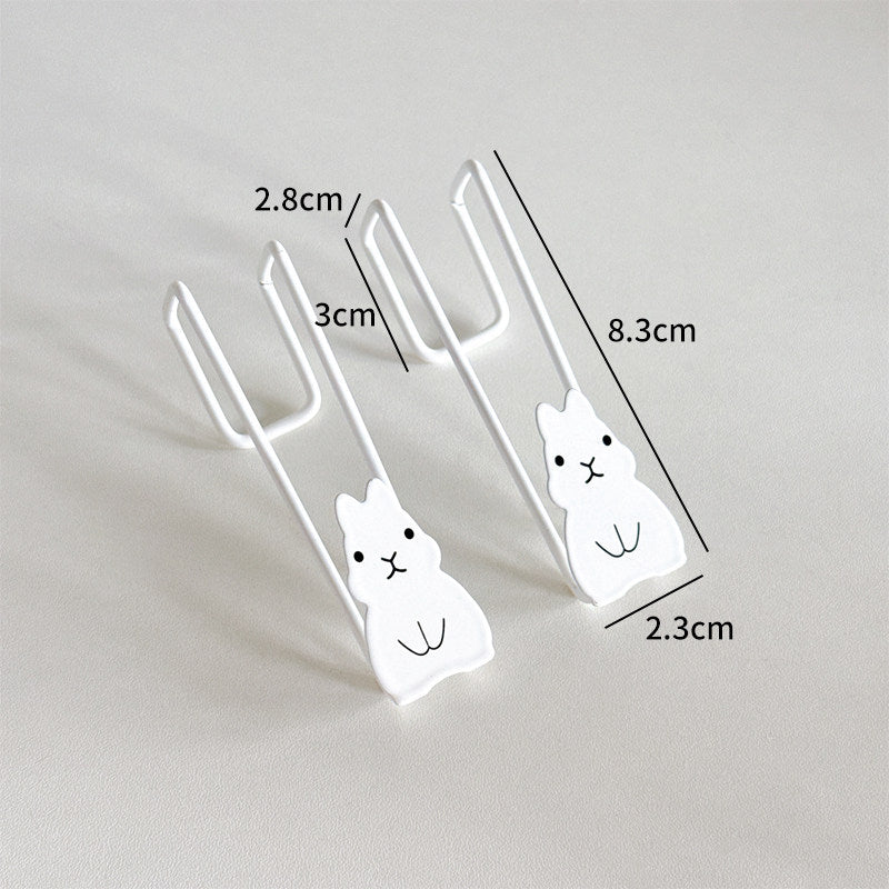 CouldNook Animal Over-Door Hook - Wire Frame and Character Front