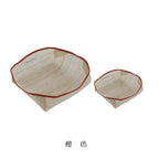 CouldNook Fabric Storage Basket - Open Weave And Contrasting Bound Rim
