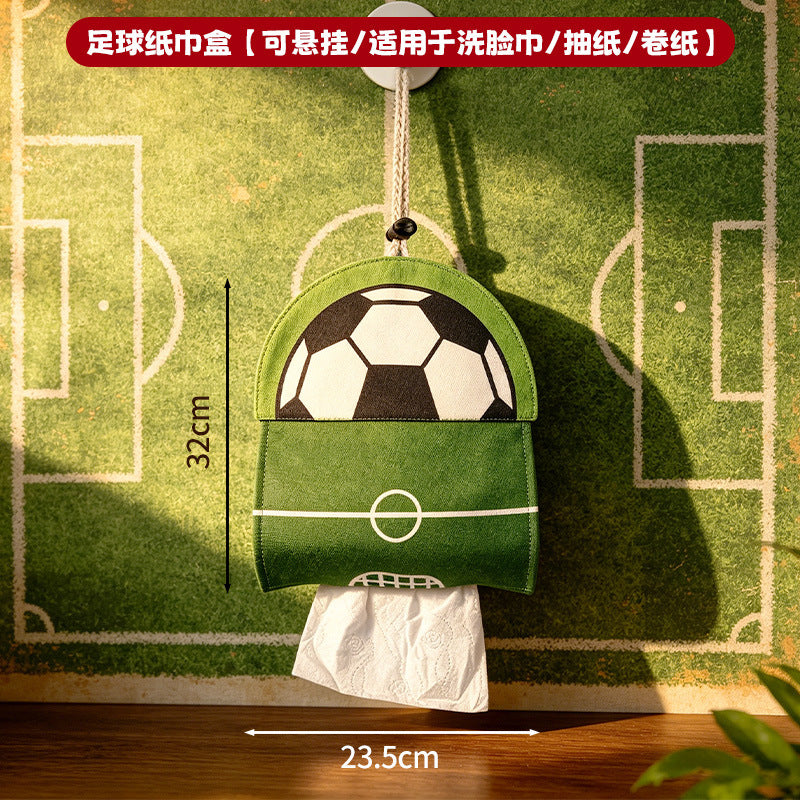 CouldNook Hanging Tissue Pouch - Soccer Or Dessert Design