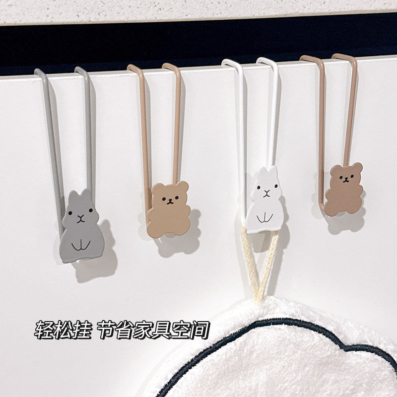 CouldNook Animal Over-Door Hook - Wire Frame and Character Front