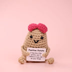 CouldNook Crocheted Character Doll - Small Animal And Fruit-Inspired Figures